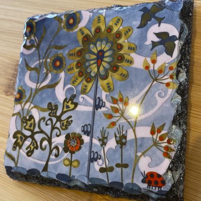 Slate Coasters from Christina Williams