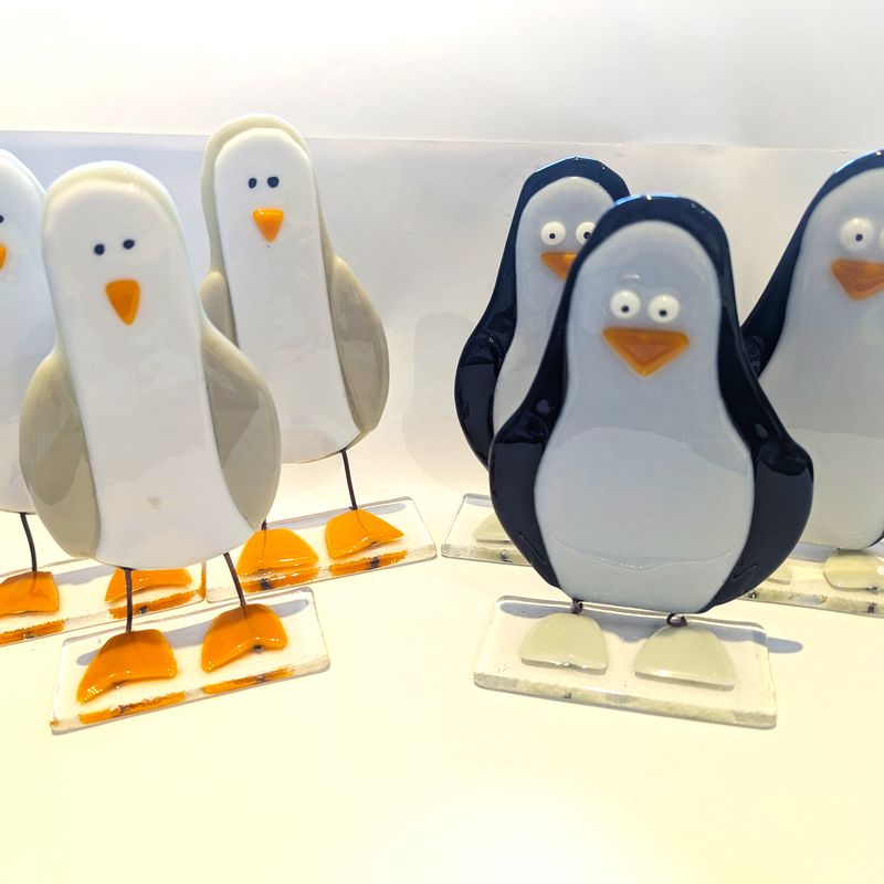 Fused Glass Figurines