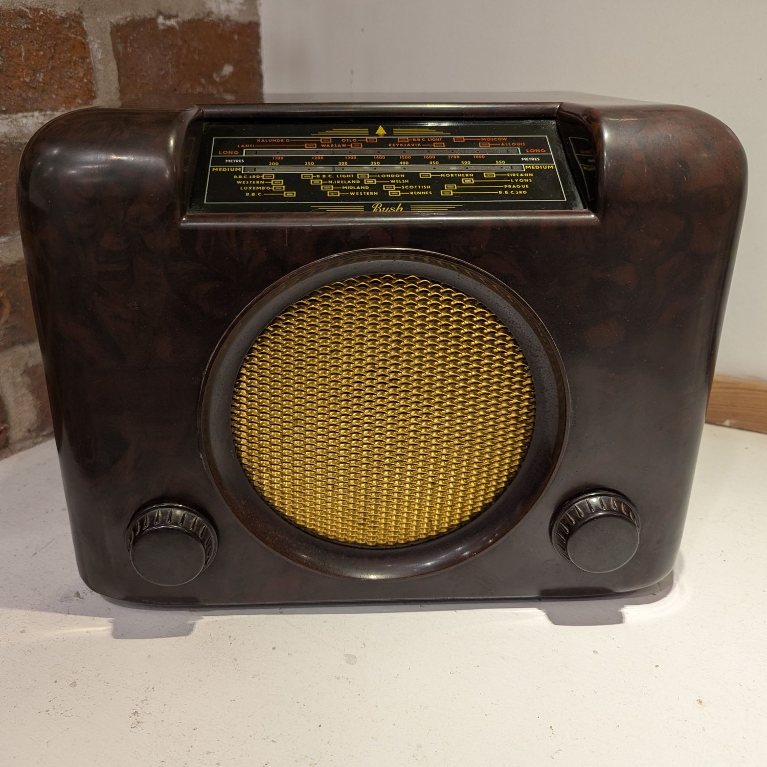 Vintage Bluetooth Speaker - Bush DAC90A (1950)