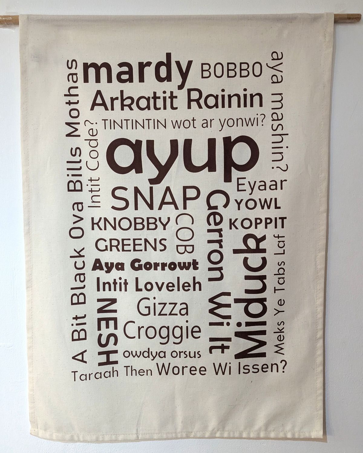 Nottingham Tea Towel from Created By Hand