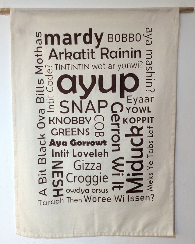 Nottingham Tea Towel from Created By Hand