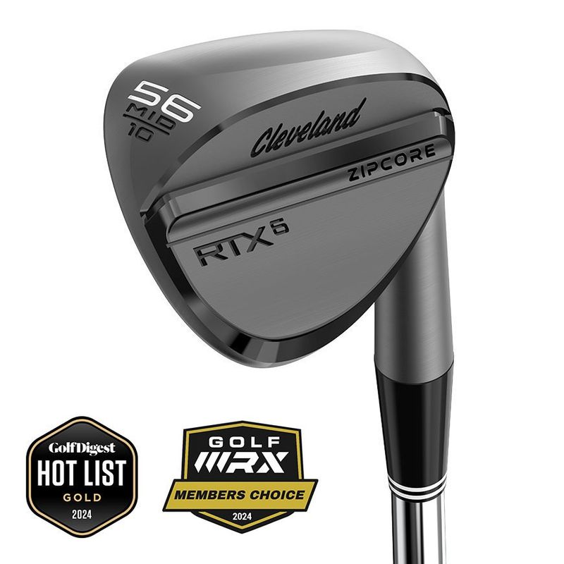 Cleveland RTX 6 ZipCore Black Satin Wedge