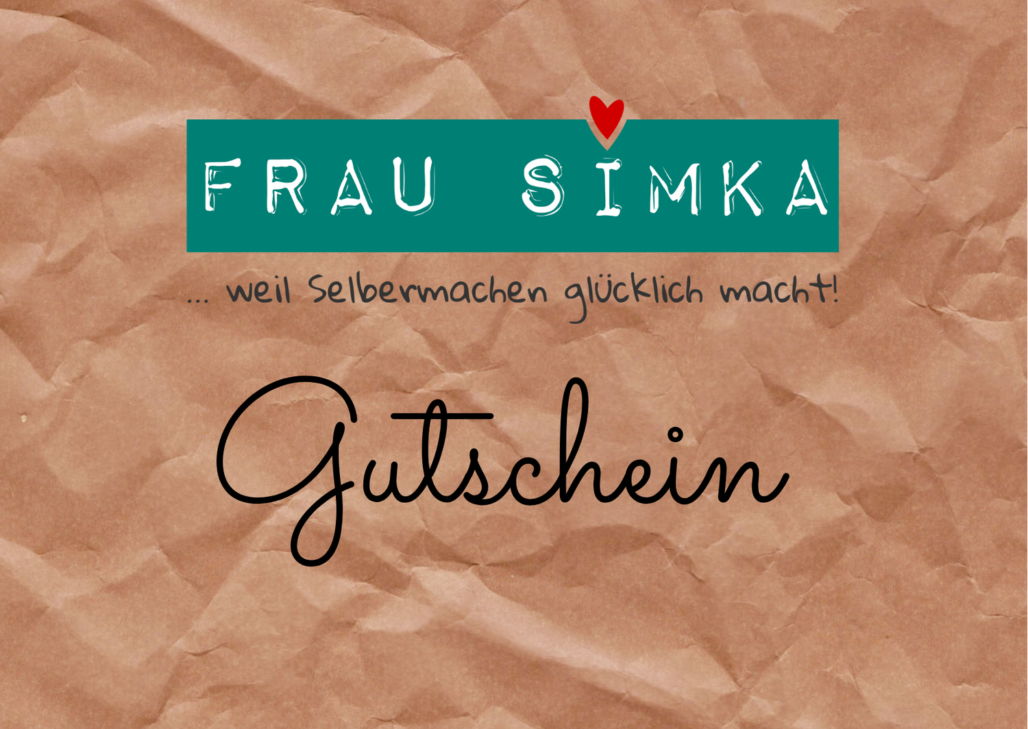 Gutschein Gutschein