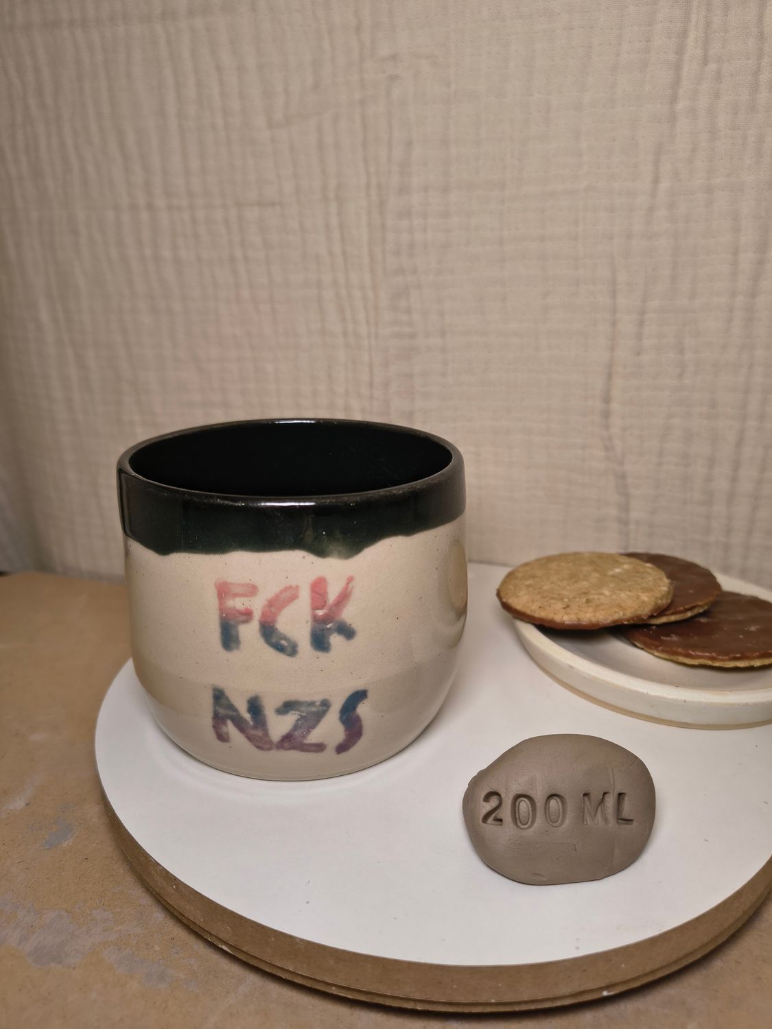 Statement Becher "FCK NZS" 200 ml