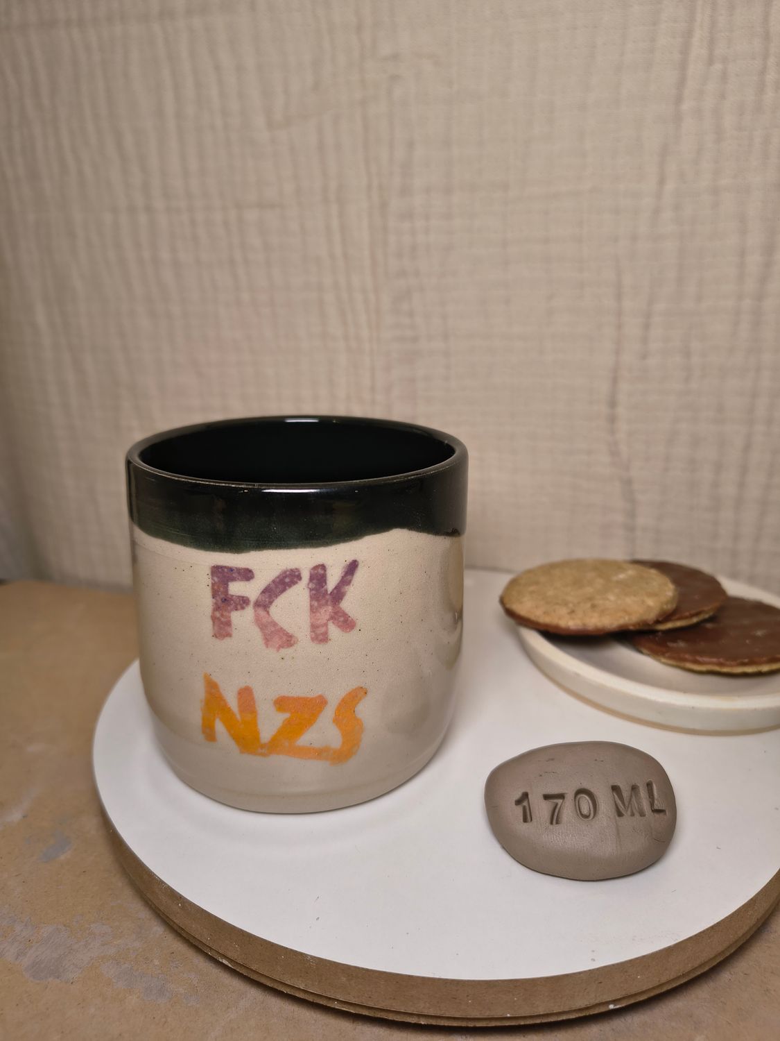 Statement Becher "FCK NZS" 170 ml
