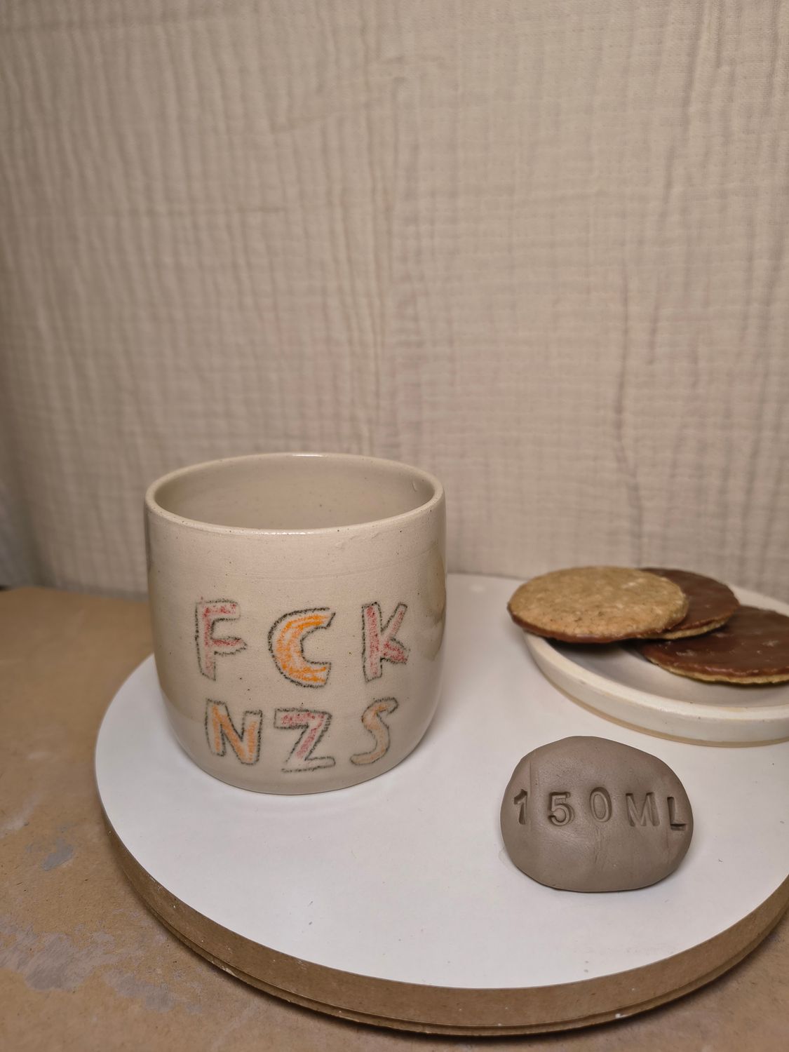 Statement Becher "FCK NZS" 150 ml