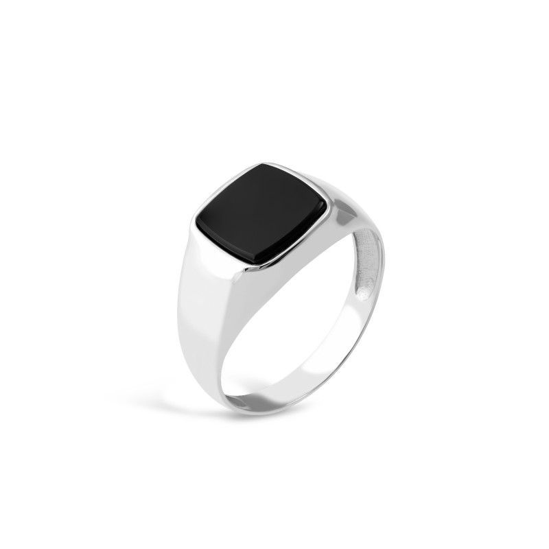 Herren Ring mit Onyx