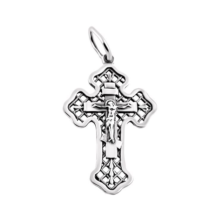 Orthodoxes Kreuz 925 Silber  Handgefertigt  Nr. 0041