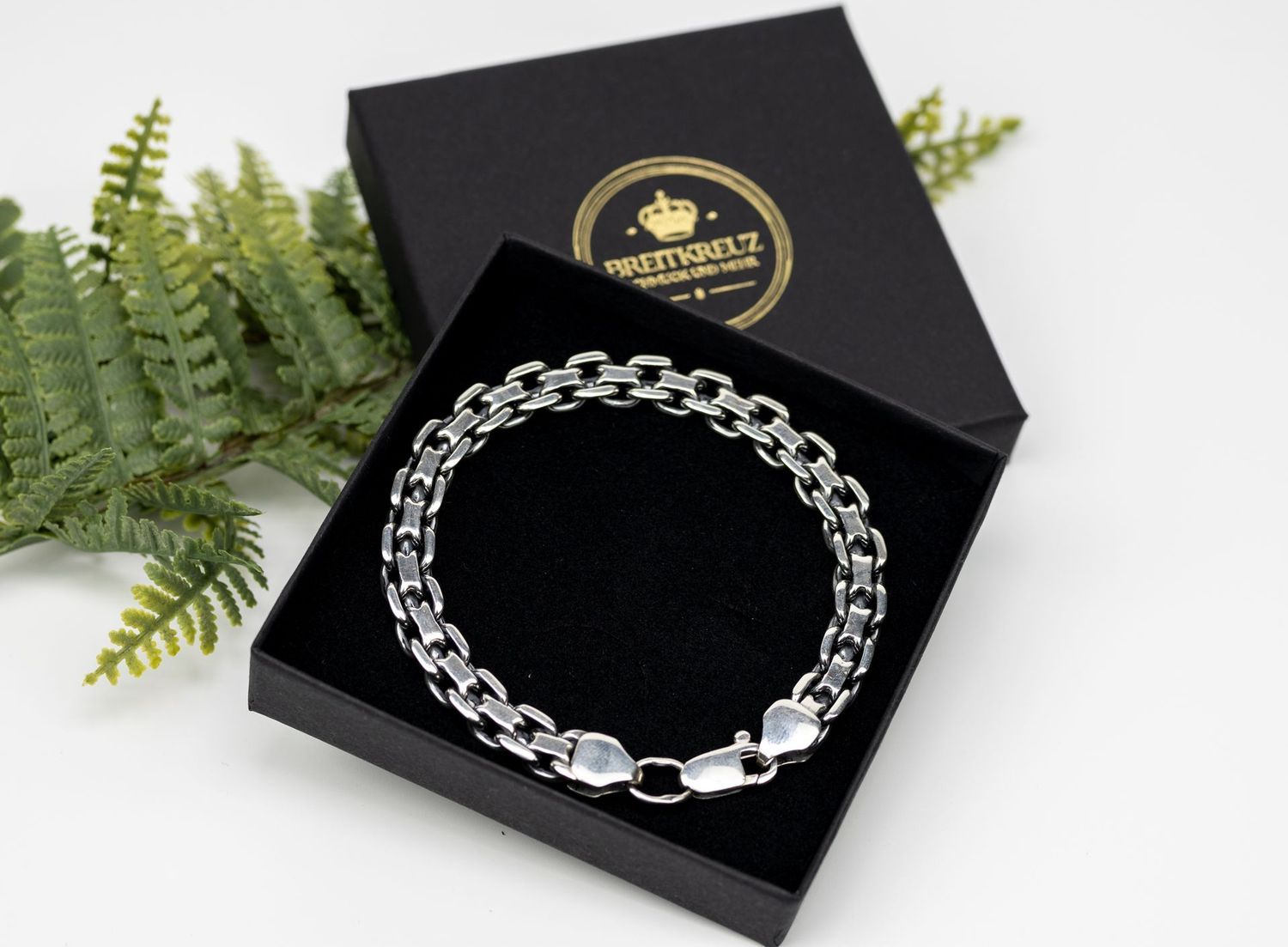Armkette "Ankerkette" Bracelet Armband 925-er Sterling Silber