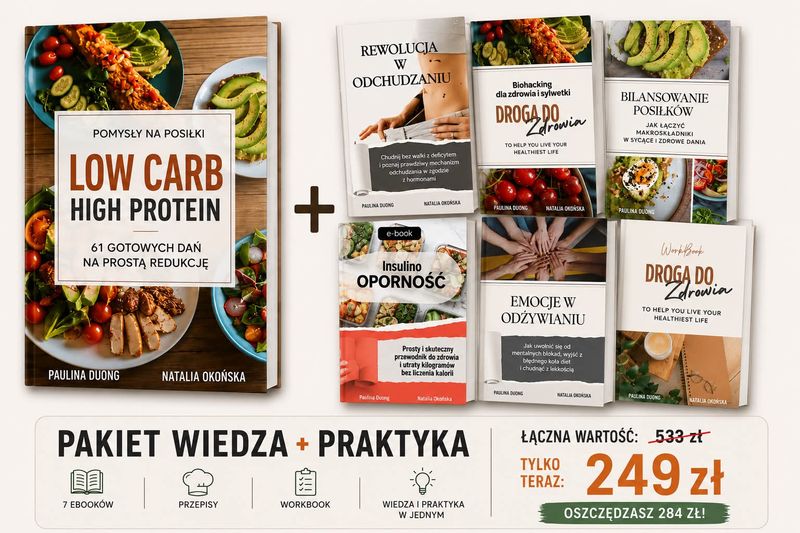 Pakiet "WIEDZA + PRAKTYKA": przepisy i 6 ebooków - 249zł