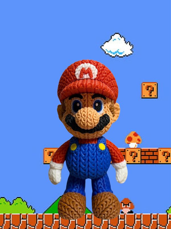 FIGURA MARIO BROSS ESTILO CROCHET