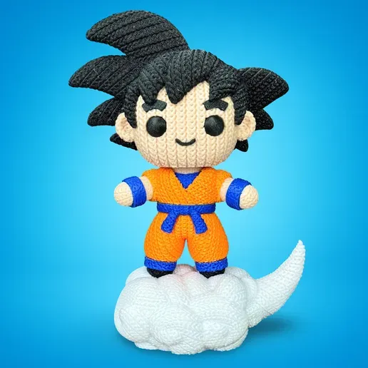 FIGURA GOKU CROCHET