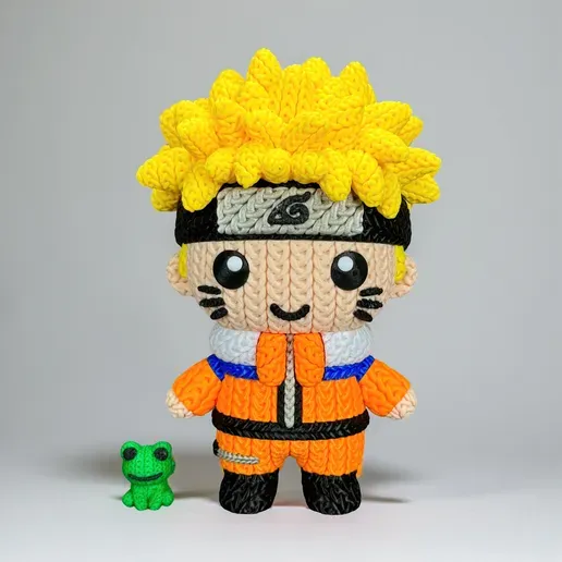 FIGURA NARUTO CROCHET