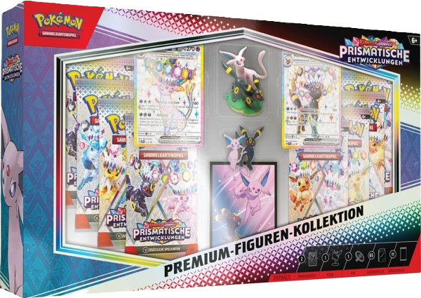 Pokémon Prismatische Entwicklungen: Premium-Figuren-Kollektion