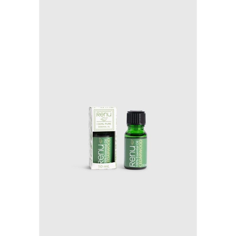 100% Pure Essential Oils 10ml (Renu), Scent: Cedarwood