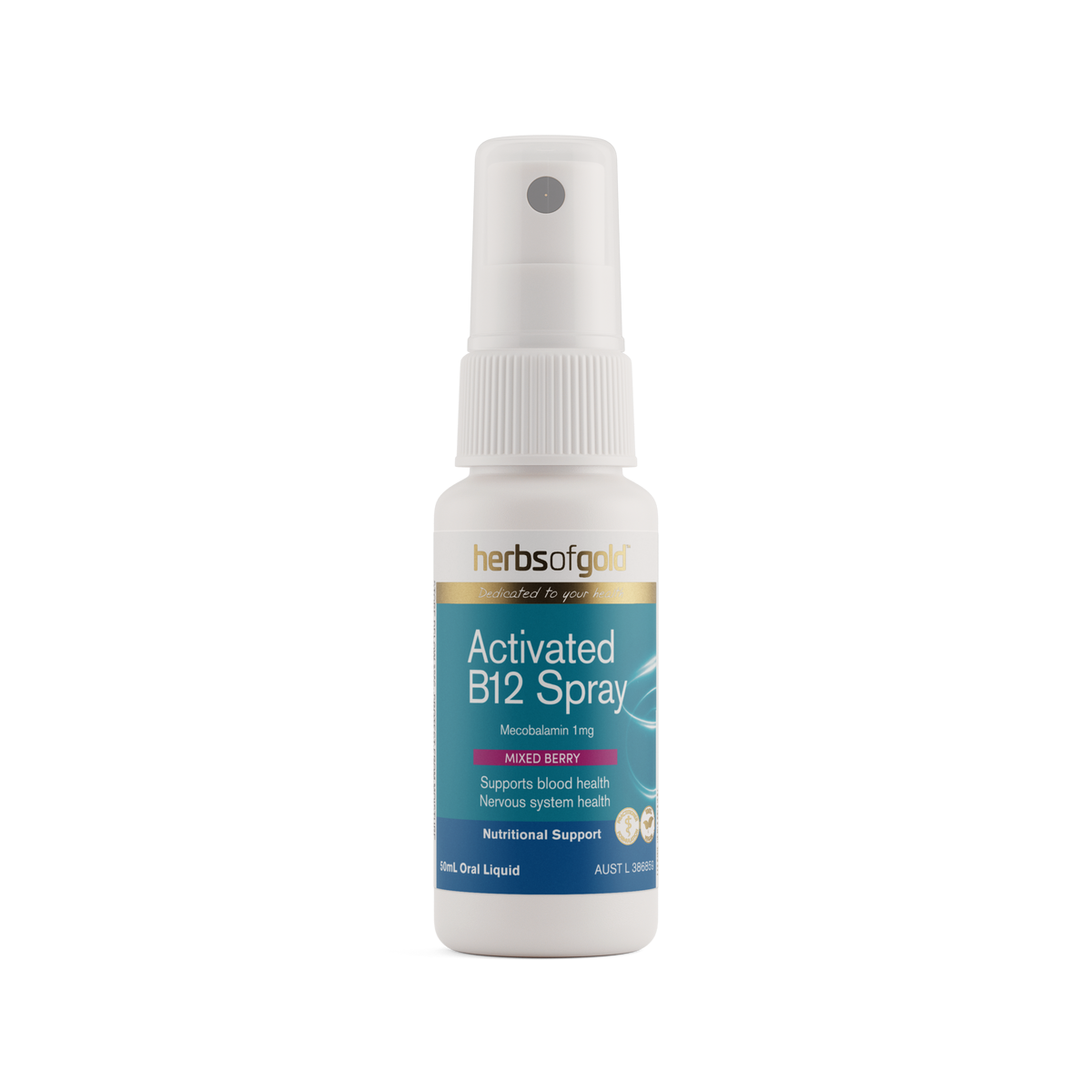 Activated B12 Spray Mixed Berry 50ml