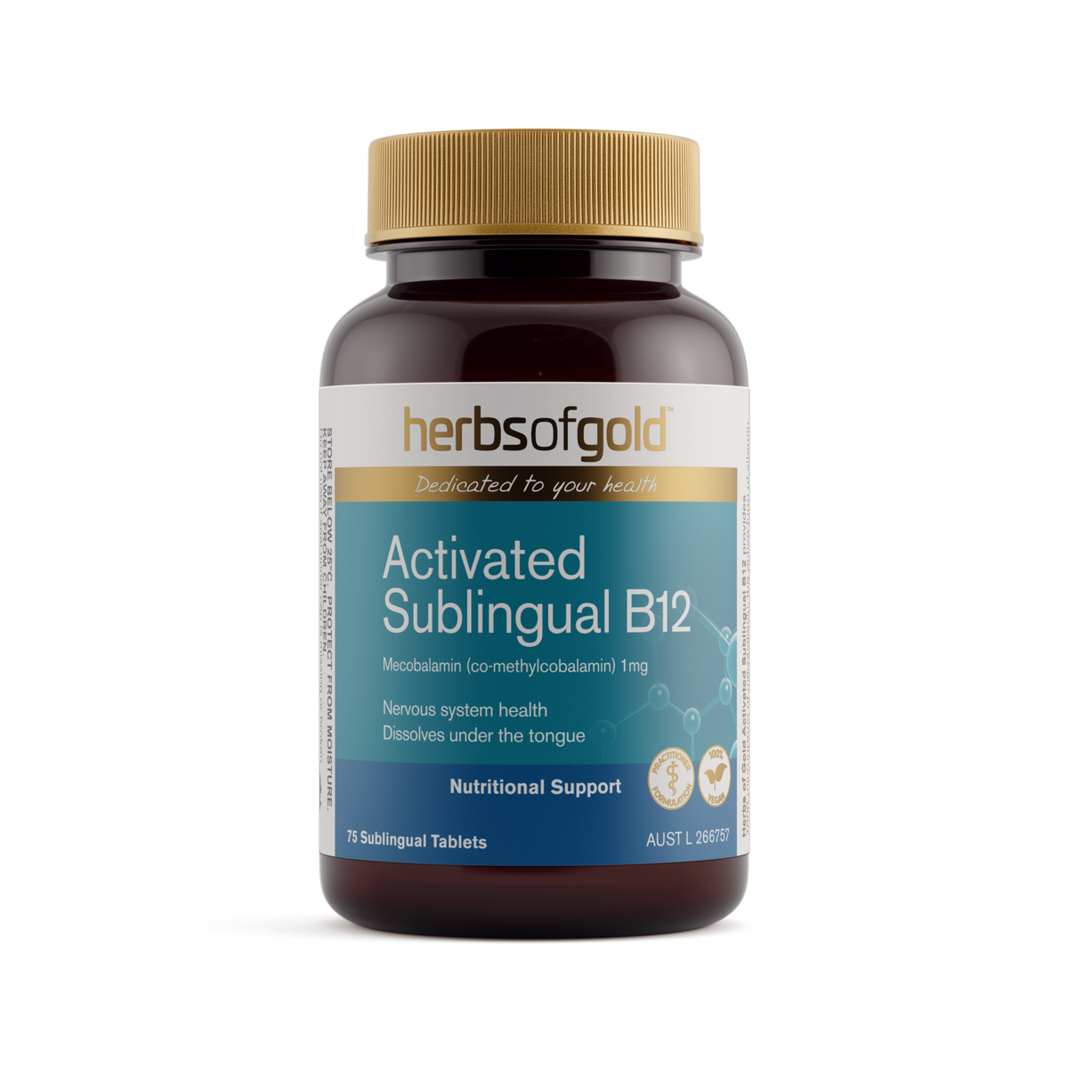 Activated Sublingual B12 75t