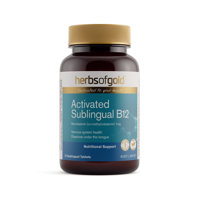 Activated Sublingual B12 75t