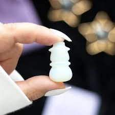 Crystal Snowman in a Bag