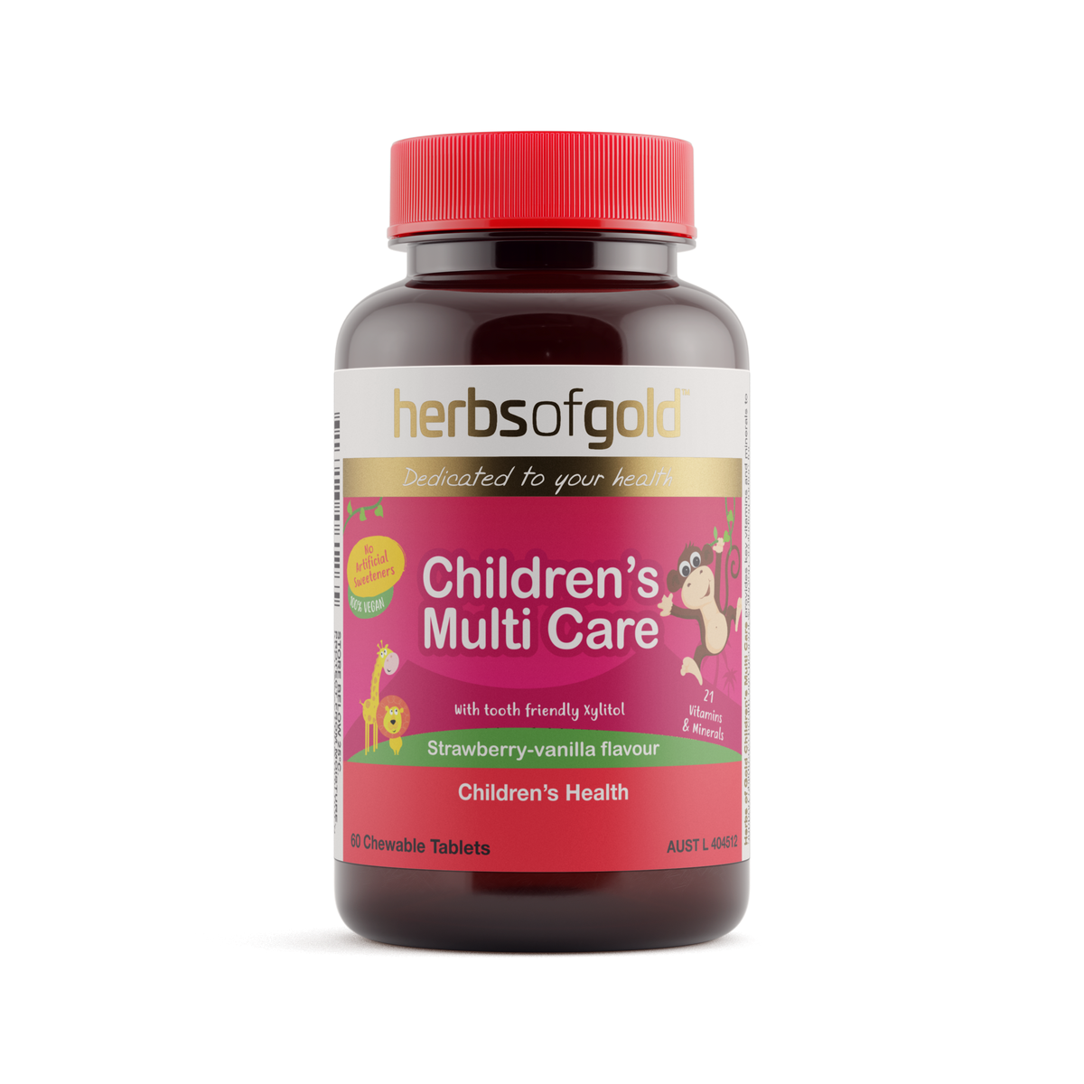 Children&#39;s Multi Care Chewable 60t
