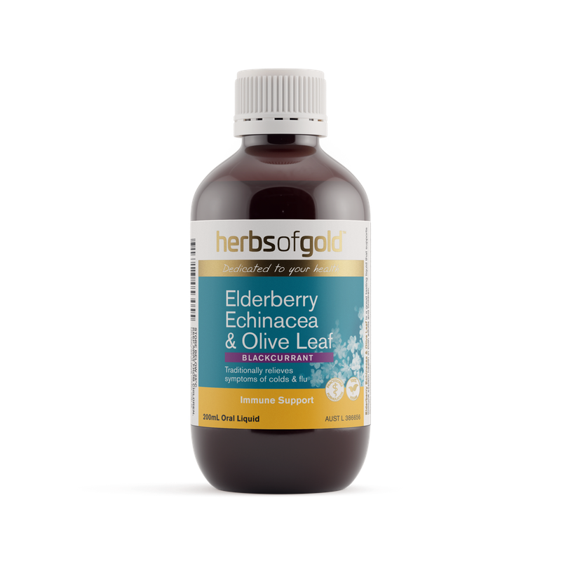 Elderberry, Echinacea &amp; Olive Leaf 200ml