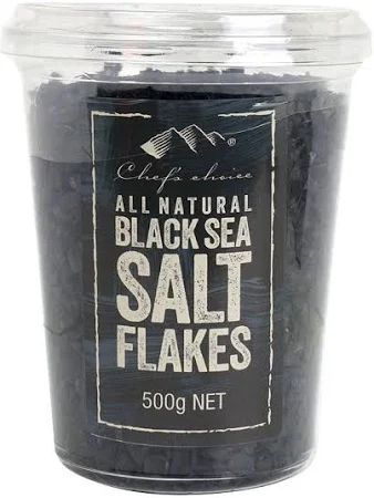 All Natural Black Sea Salt Flakes 180g