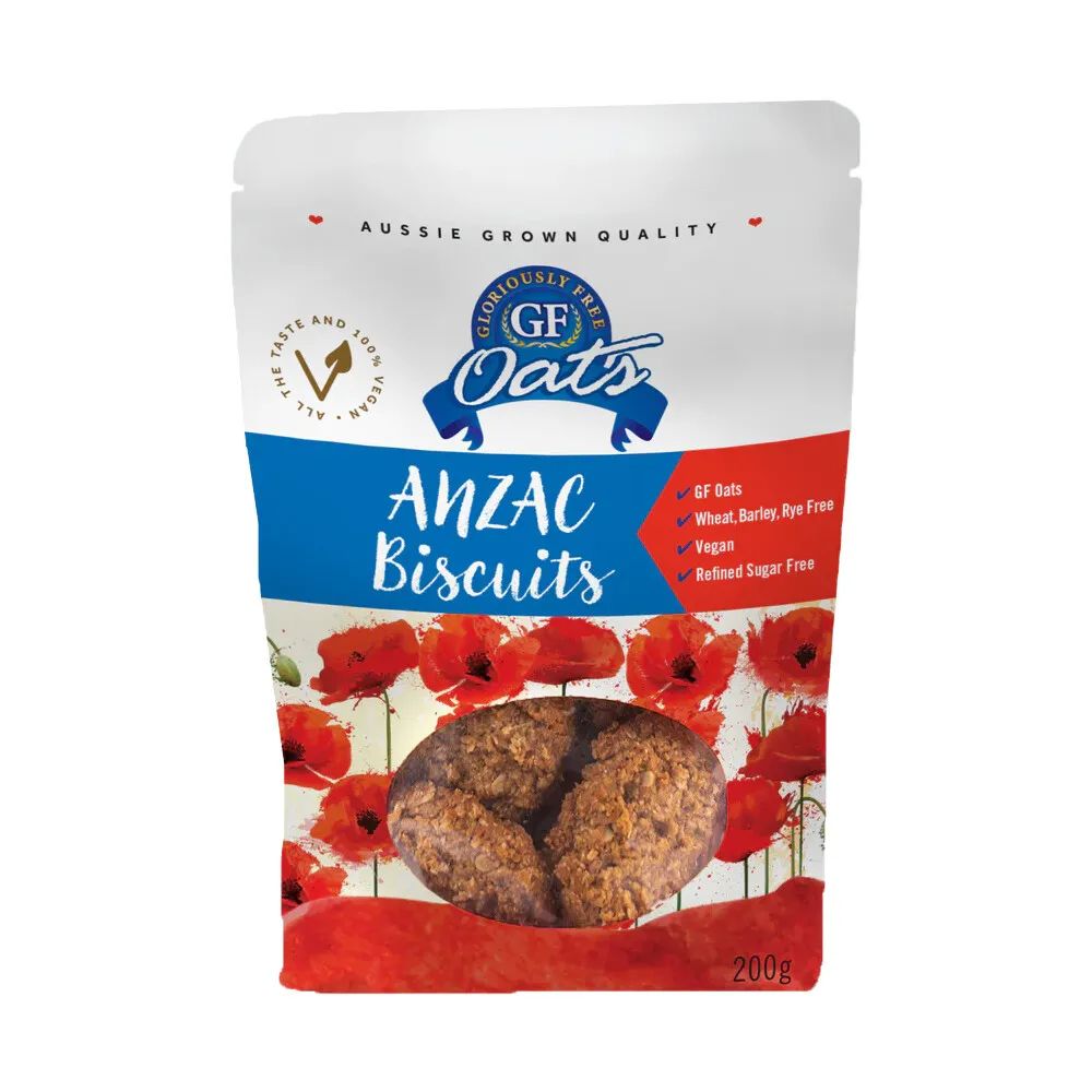 Anzac Biscuits GF Oats 200g