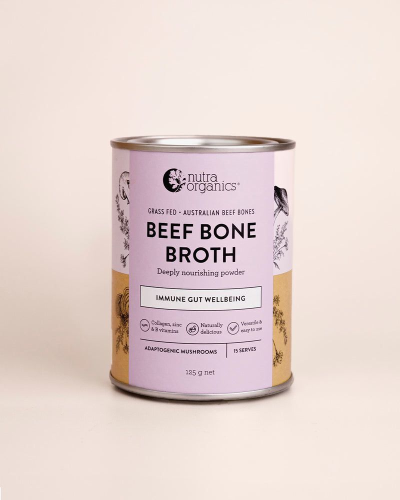 Beef Bone Broth Hearty Mushroom 125g Powder