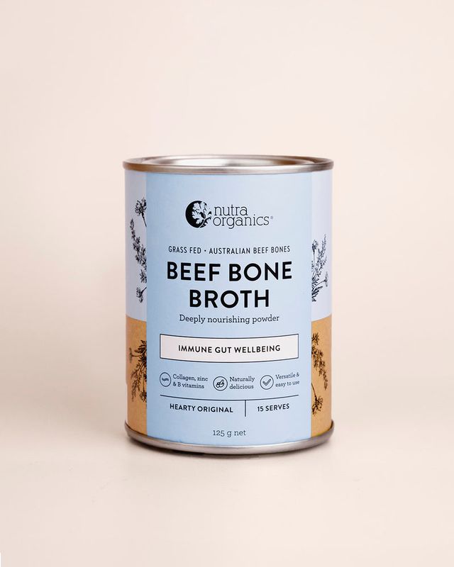 Beef Bone Broth Powder Hearty Original 125g