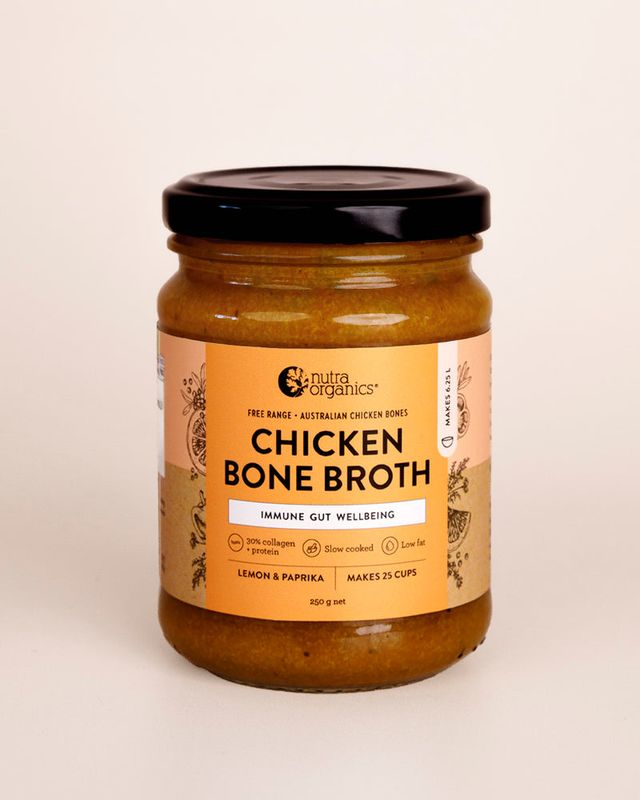 Bone Broth Chicken Concentrate Lemon &amp; Paprika 250g