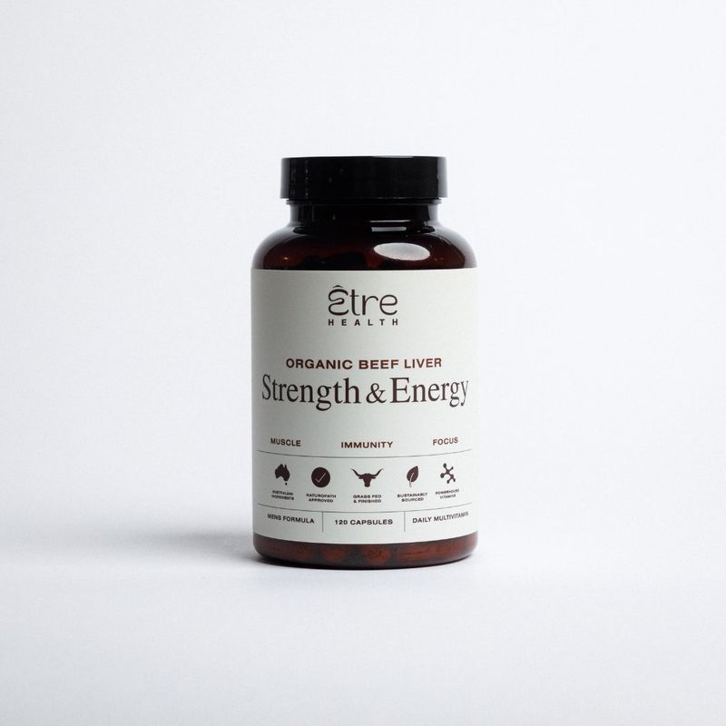 Beef Liver - Strength &amp; Energy - Men&#39;s Formula 120c