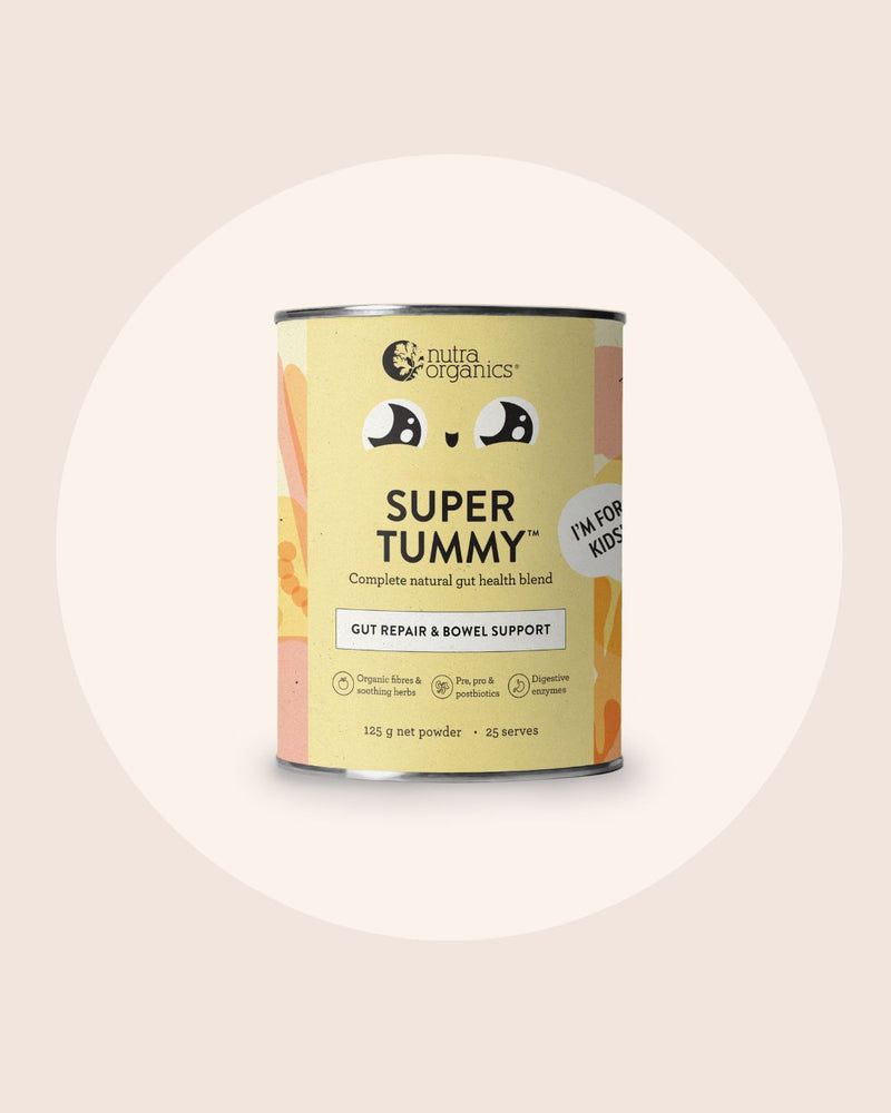 Organic Super Tummy (Gut Repair &amp; Bowel Support) Unflavoured 125g