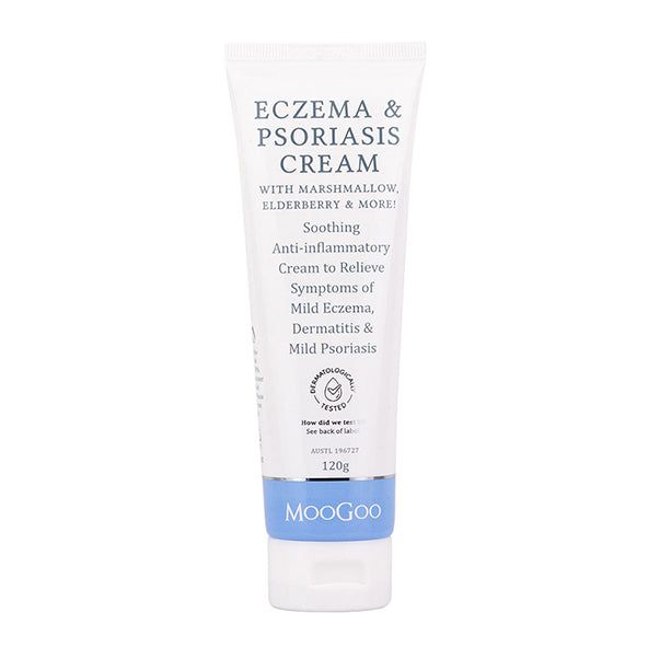 Eczema &amp; Psoriasis Cream with Marshmallow, Elderberry &amp; More 120g