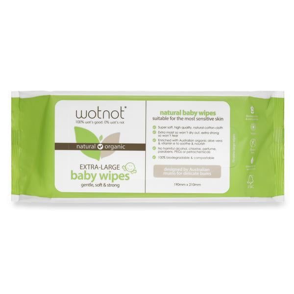 Baby Wipes Biodegradable 70&#39;s