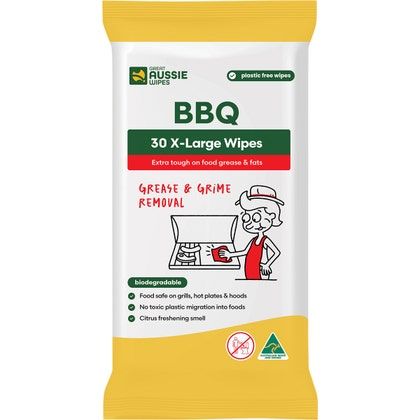 BBQ X Large Wipes 30pk