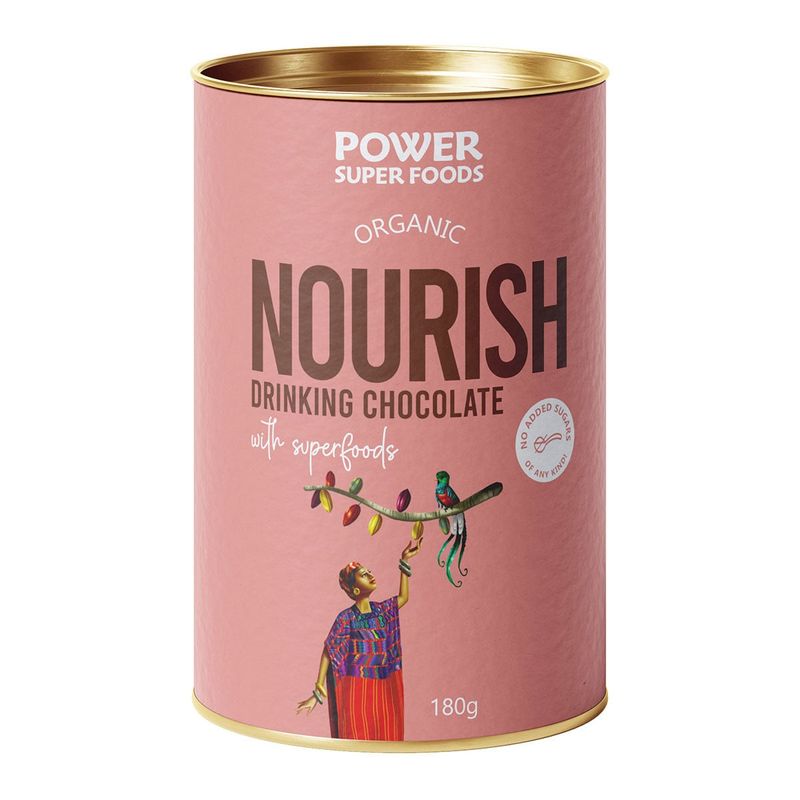 Nourish Drinking Chocolate Cert Org 180g