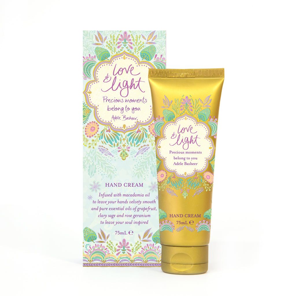 Love &amp; Light Aromatherapy Hand Cream 75ml