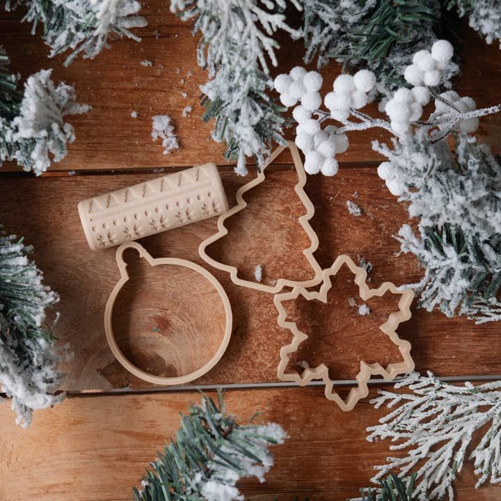 Christmas Ornament Eco Roller &amp; Cutter Set