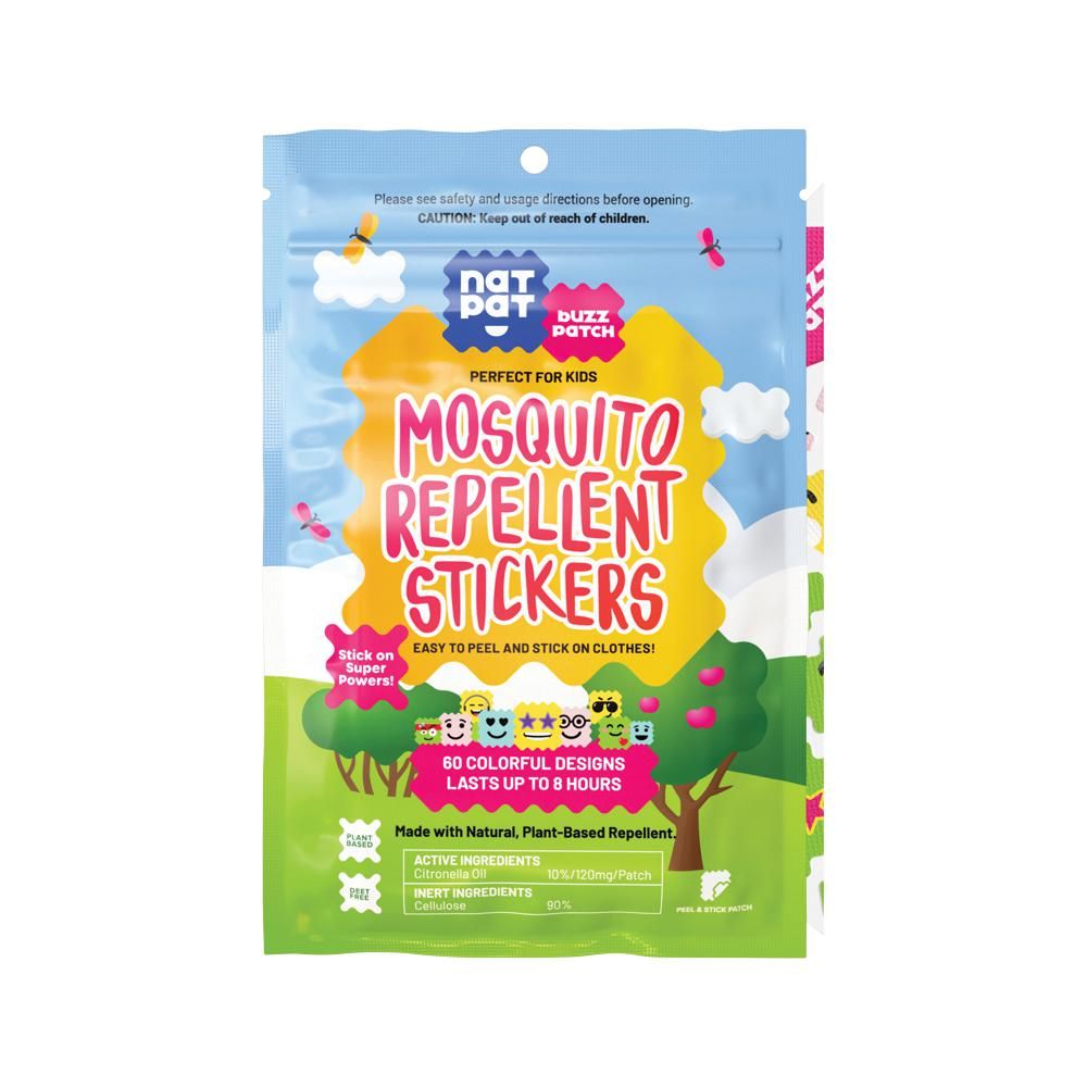 BuzzPatch Mosquito Repellent Patches 60pk