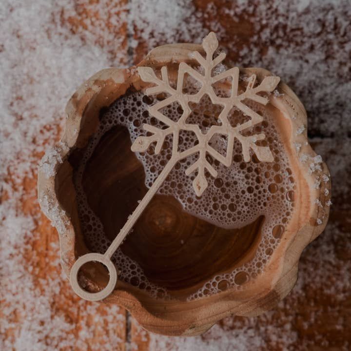 Snowflake Eco Bubble Wand