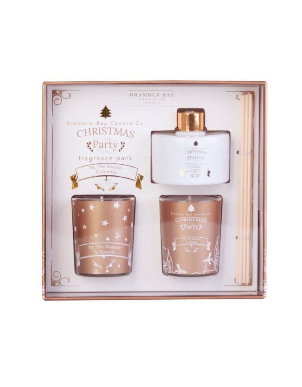 Christmas Candle &amp; Diffuser Gift Set Season to Sparkle