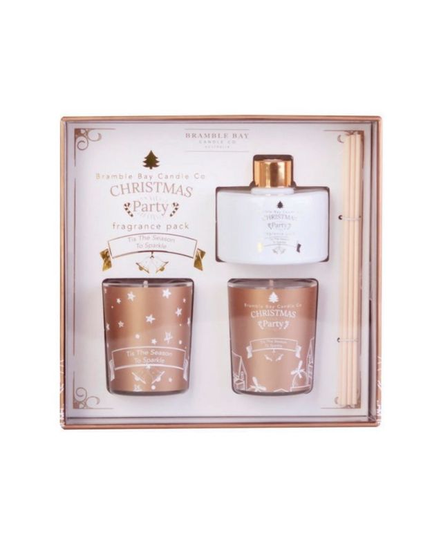 Christmas Candle &amp; Diffuser Gift Set Season to Sparkle