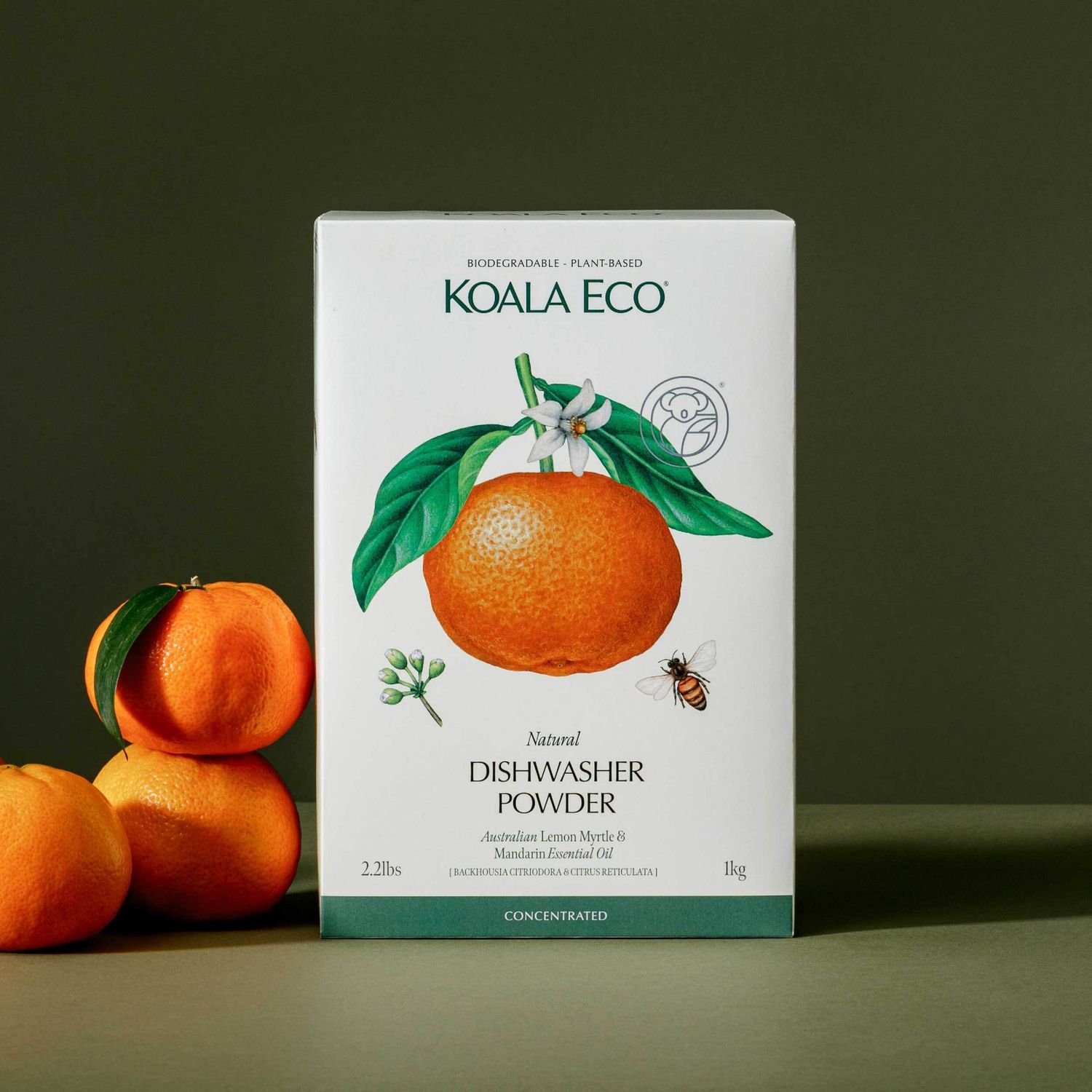 Dishwasher Powder Lemon Myrtle &amp; Mandarin 1kg