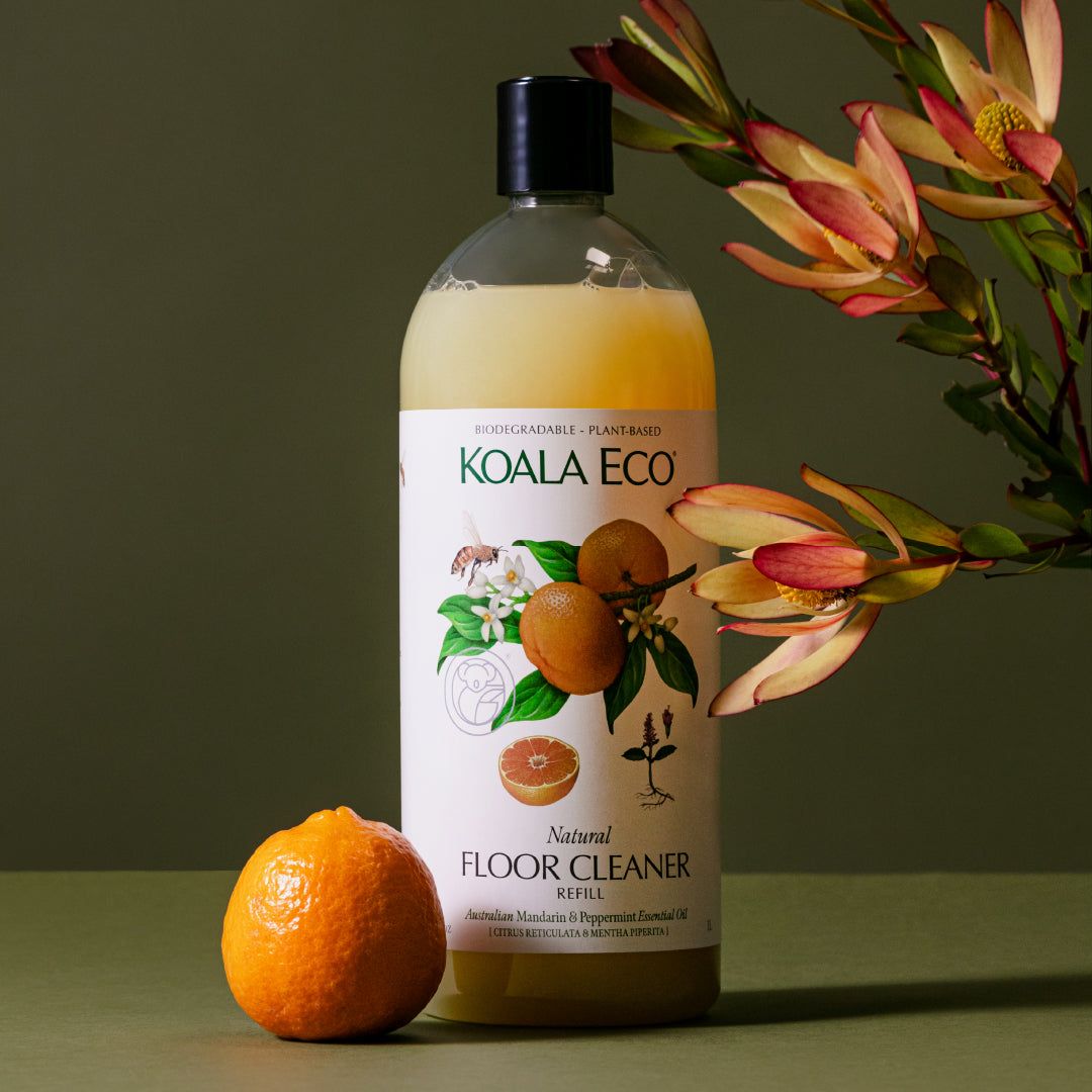 Floor Cleaner Mandarin &amp; Peppermint, Size: 1l Refill
