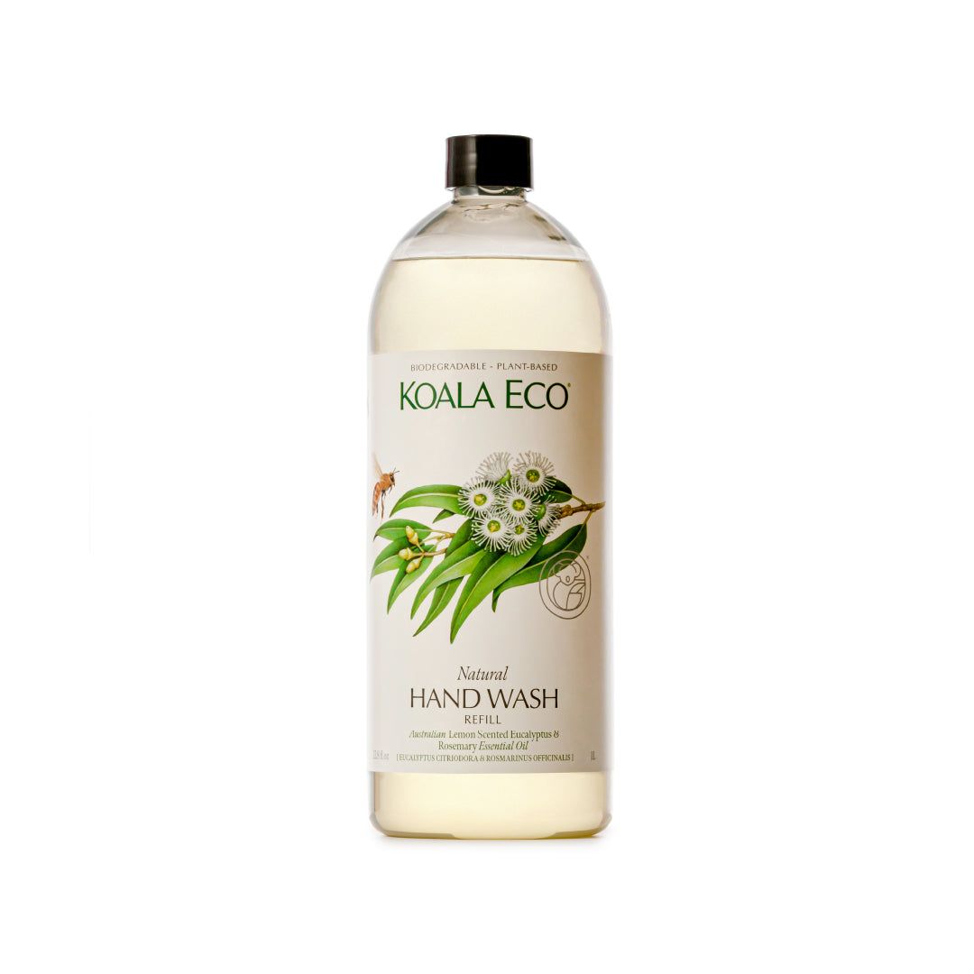 Hand Wash Lemon Scented Eucalyptus &amp; Rosemary, Size: 1L Refill