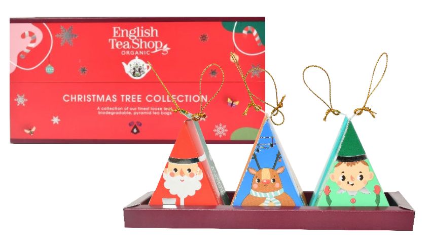 Christmas Tree Collection  - 6 Pyramid Tea Bags