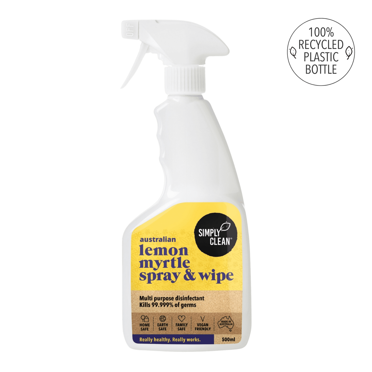 Spray and Wipe Lemon Myrtle  500ml