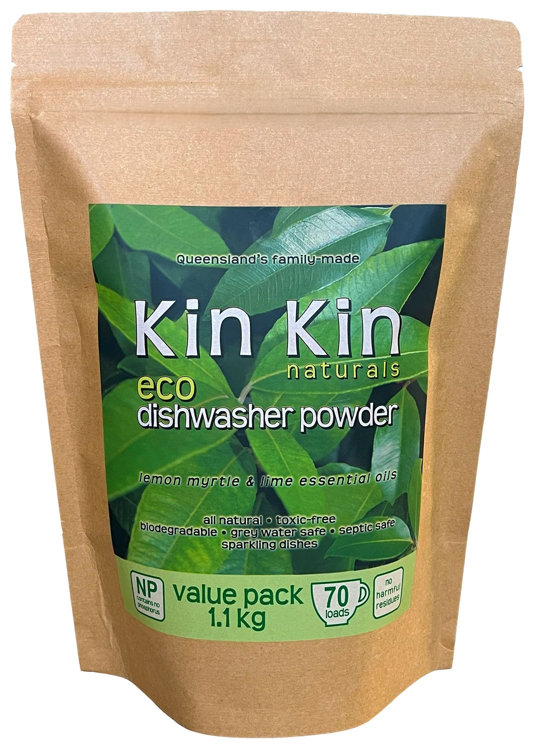 Eco Dishwash Powder Lime &amp; Lemon Myrtle