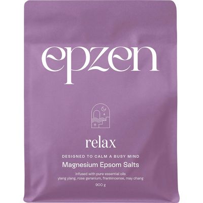 Epzen Premium Magnesium Bath Crystals 900G Relax Epzen Premium Magnesium Bath Crystals 900G Relax