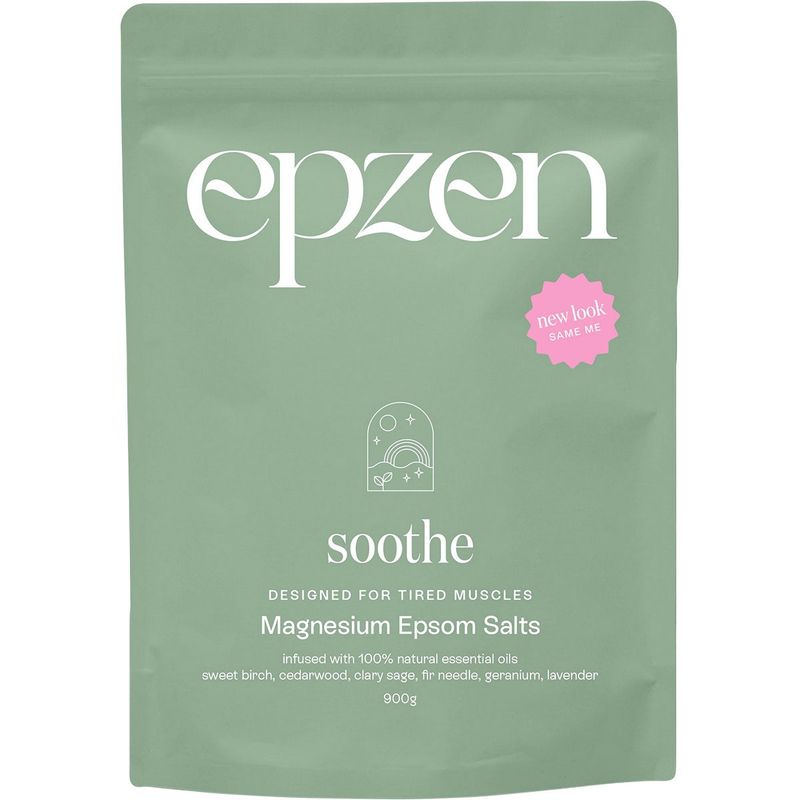 Epzen Premium Magnesium Bath Crystals 900G Soothe